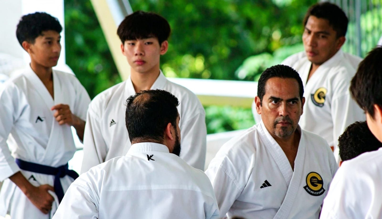 Clase General OGKK Panamá 2026: senseis con los alumnos